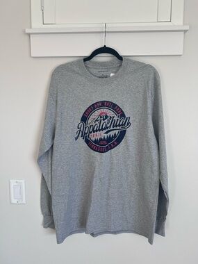 Camp David Grey Long Sleeve Appalachian Trail NWT SZ L